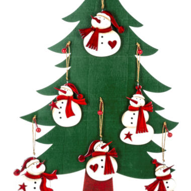 Ganz Snowman w/Heart Ornament  MX184944