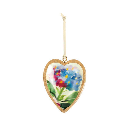 Grace Goad ArtLifting Heart Ornament -Hydrangea Ajisai   2020220606