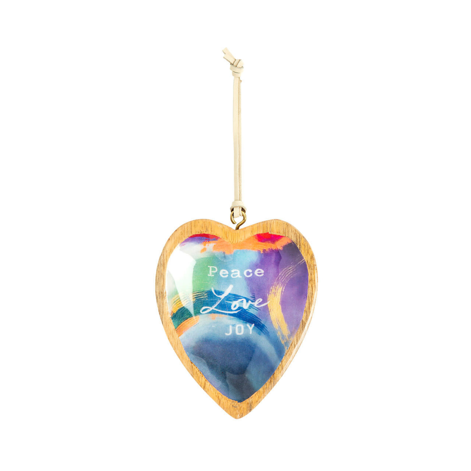 Grace Goad ArtLifting Heart Ornament -Open Heart   2020220612 loading=
