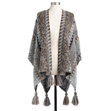 Demdaco ZigZag Boucle Kimono - Neutral Mix     1004290569