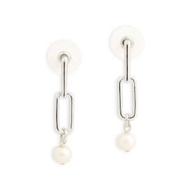 Demdaco Pearls From Within Earrings - Silver   1004130357