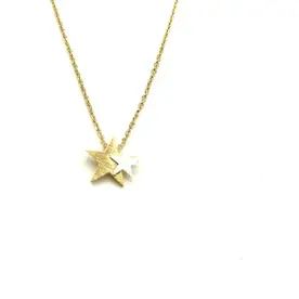 Sixton London Core Range Star Necklace