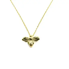 Sixton London Core Range Tiny Bee Necklace