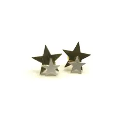 Sixton London Core Range Star Earrings