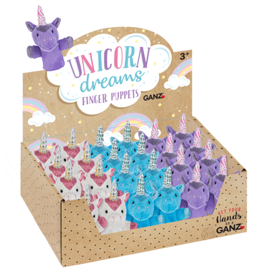 Ganz Unicorn Dreams Finger Puppet