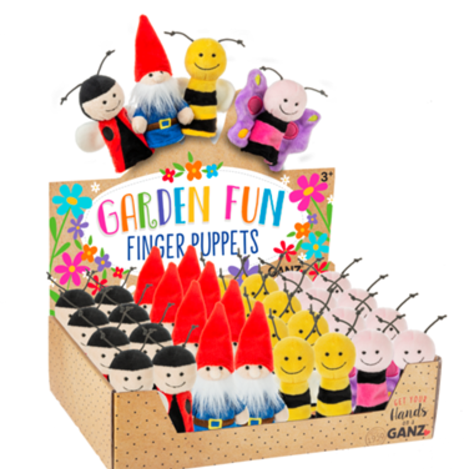 Ganz Garden-Time Finger Puppet   H14967 loading=