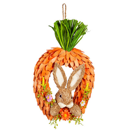 Evergreen Enterprises 14" Peter's Carrot Wreath     PHL254
