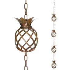 Regal Art & Gift Rain Chain - Copper Pineapple   20453