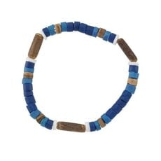 VivaLife Blue Coco/Tube/Clam Shell Bracelet   0215399