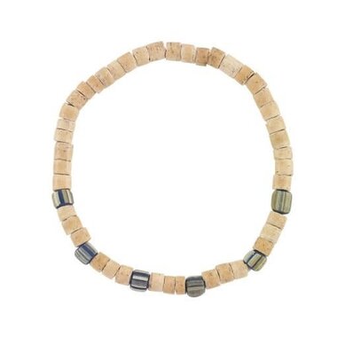 VivaLife Coco & Square Glass Bead Bracelet   0203381