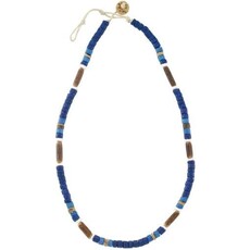 VivaLife Blue Coco/Tube/Clam Shell Necklace    0315527