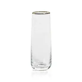Zodax Negroni Hammered Stemless Flute  CH-6215