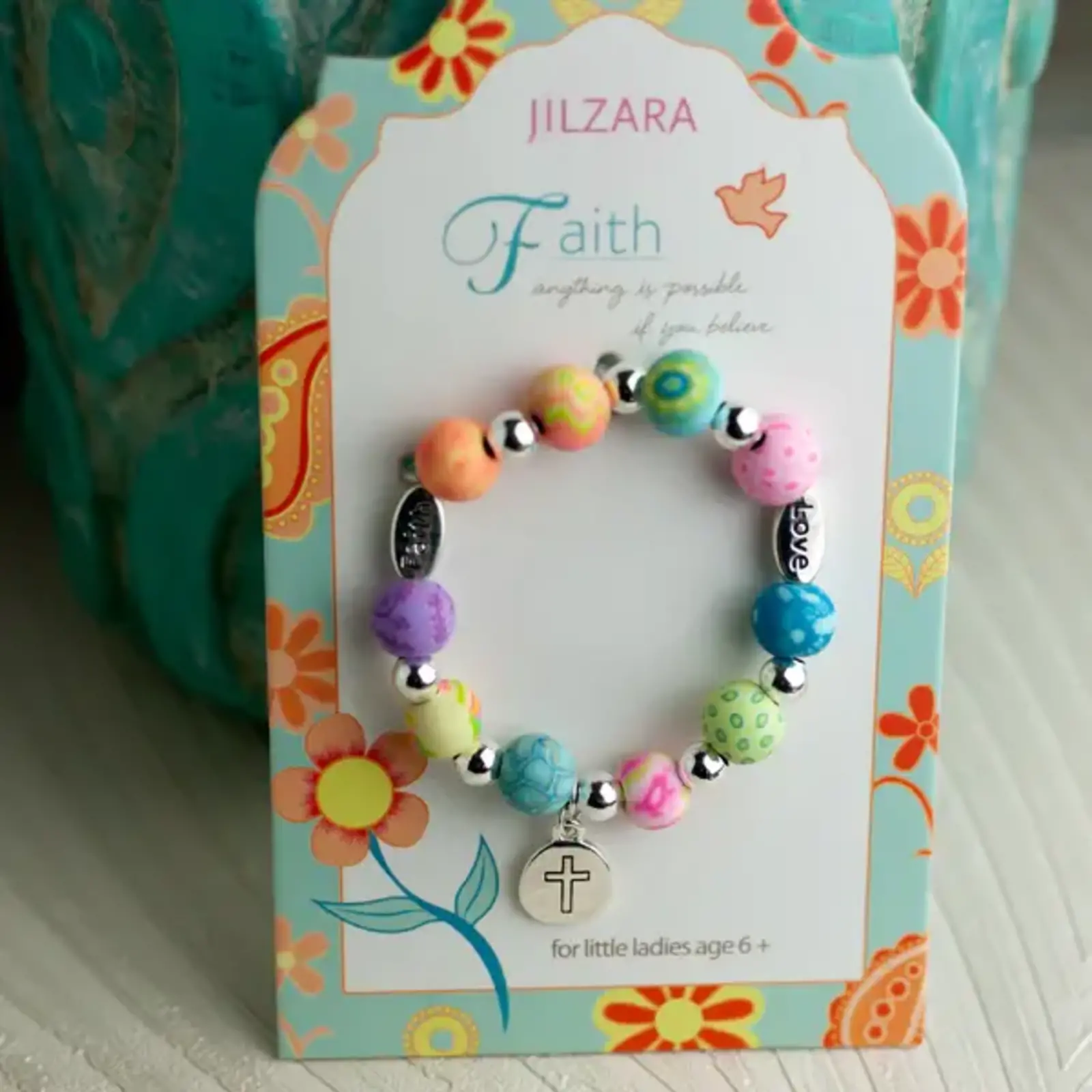 Jilzarah Faith Girls Youth Bracelet  203-000 loading=