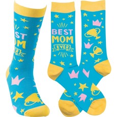 Primitives by Kathy Best Mom Ever Socks     34676