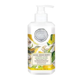 Michel Design Works Lemon Basil Hand & Body Lotion  856008