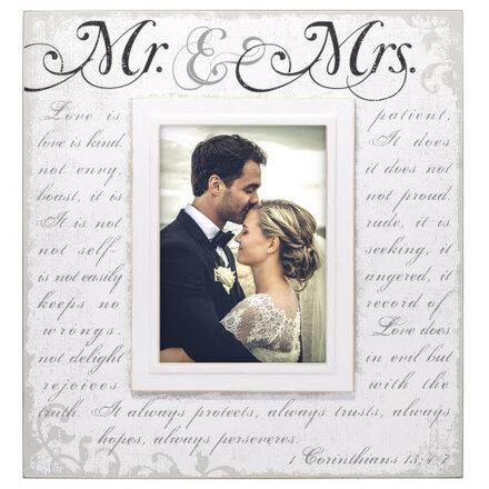 Malden International Mr.& Mrs. Corinthian 5X7 Wedding Frame   3244-57