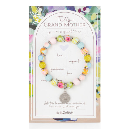 Jilzarah Grandmother People We Love Bracelet   495-285