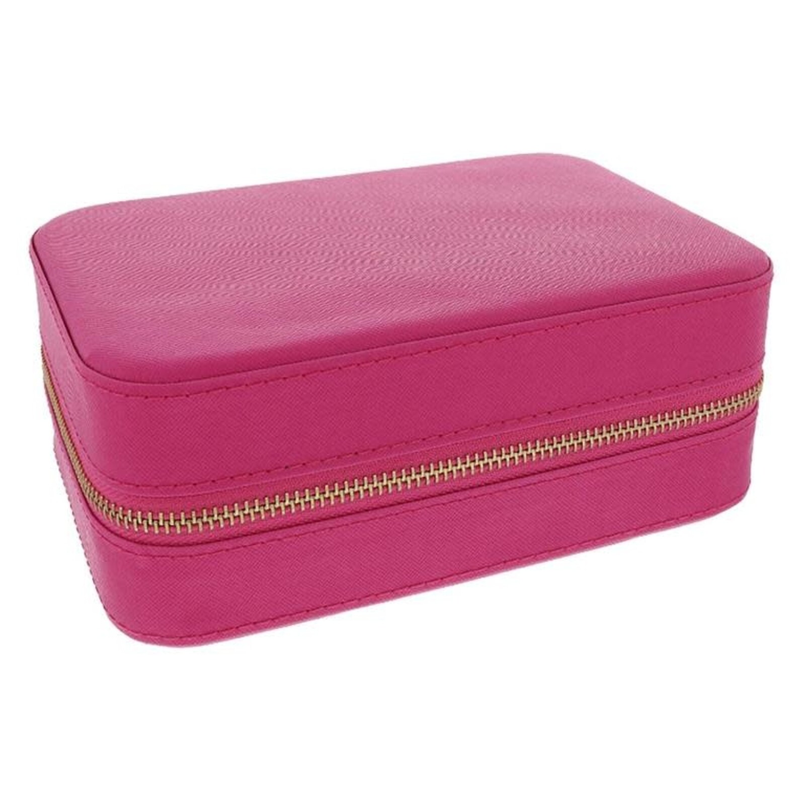 Jane Marie Hot Pink Jewelry Saffiano Leather   JM8792-BOX loading=