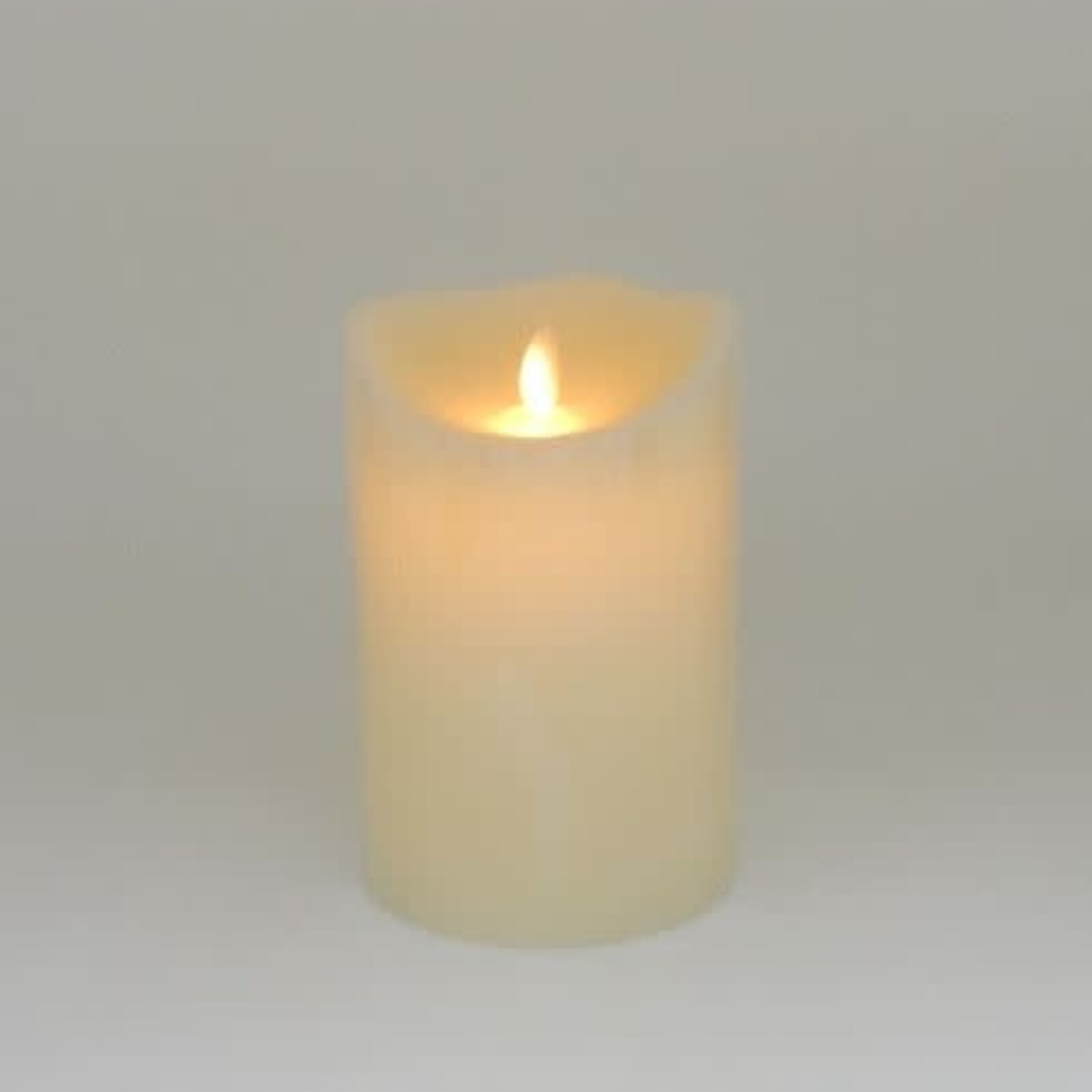 Green Pasture 4" X 8"  LED Flickering  candle Cream, 6 hours timer  LE010W loading=