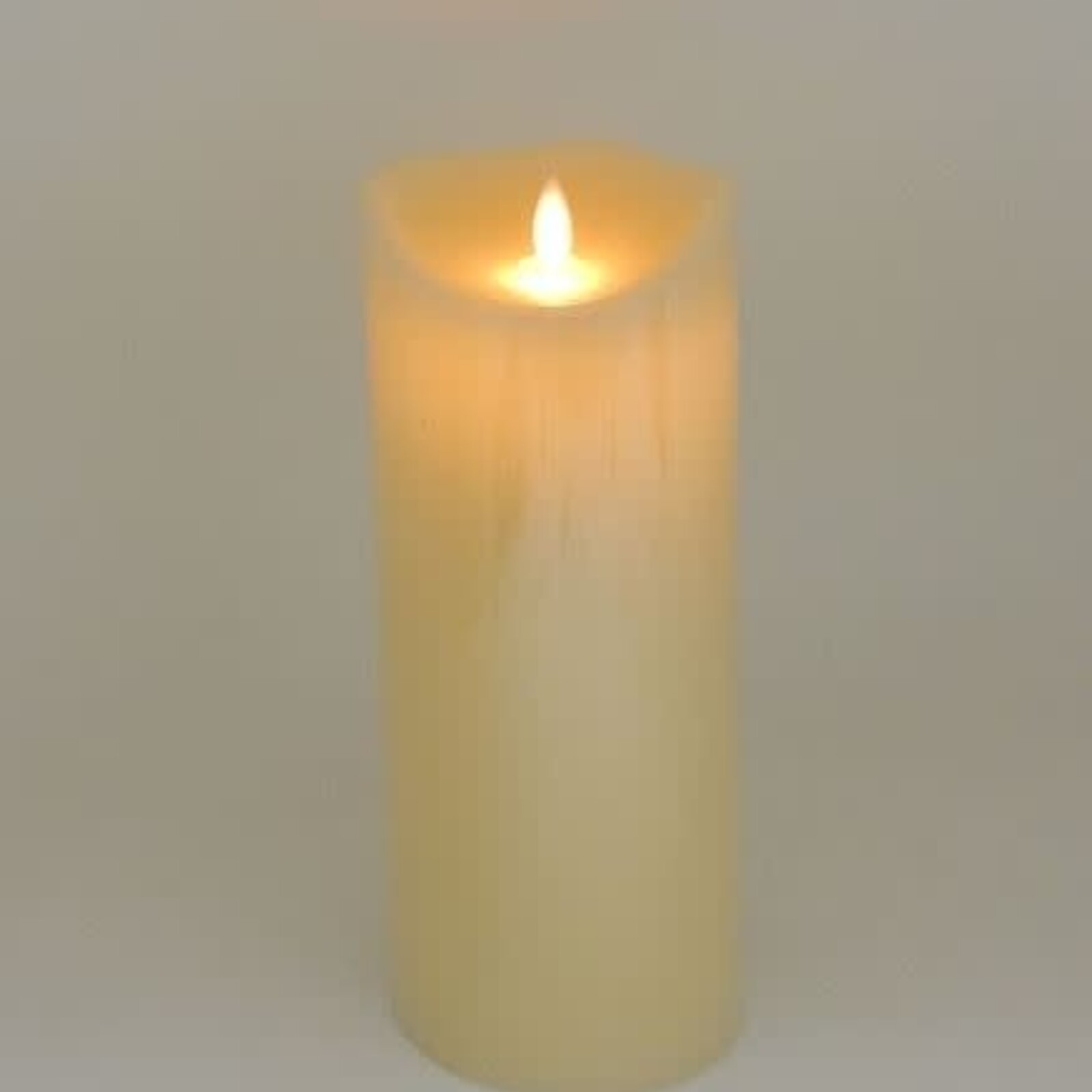 Green Pasture 4" X 10" LED Flickering  candle Cream, 6 hours timer  LE05W loading=