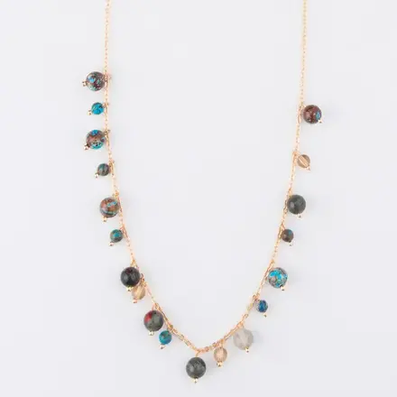 HOWARDS Jaycee Stone Drop Necklace    38043