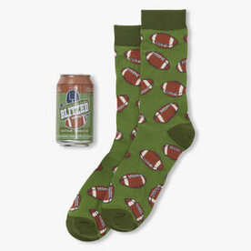 Little Blue House Blitzed Beer Can Socks   BC1GAME004