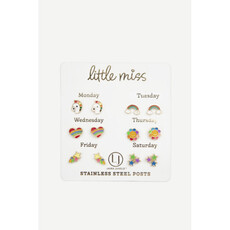 Little Miss Little Miss Enamel Earrings  2463