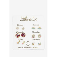 Little Miss Little Miss Enamel Earrings  2463
