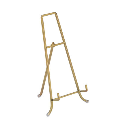 Tripar International 12" Gold Straight Edge Easel   22577