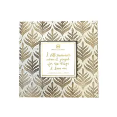 Mary Square Wood Picture Frame | Natural Leaf   4x4    47355