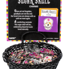 Ganz Sugar Skull Charm (1) Assorted EH69319