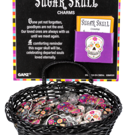 Ganz Sugar Skull Charm (1) Assorted EH69319