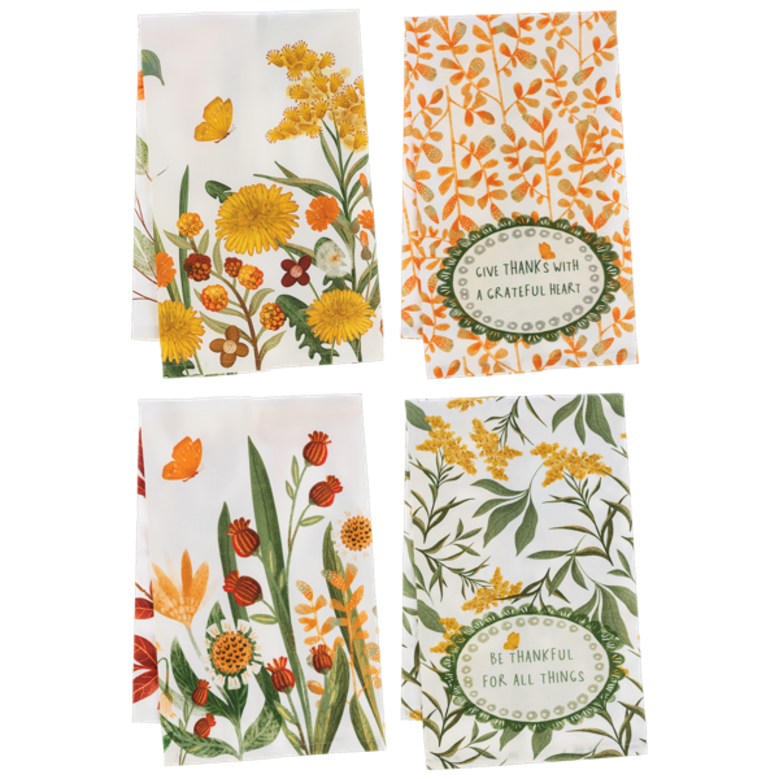 Ganz Fall Botanical Tea Towel      MA191734 loading=