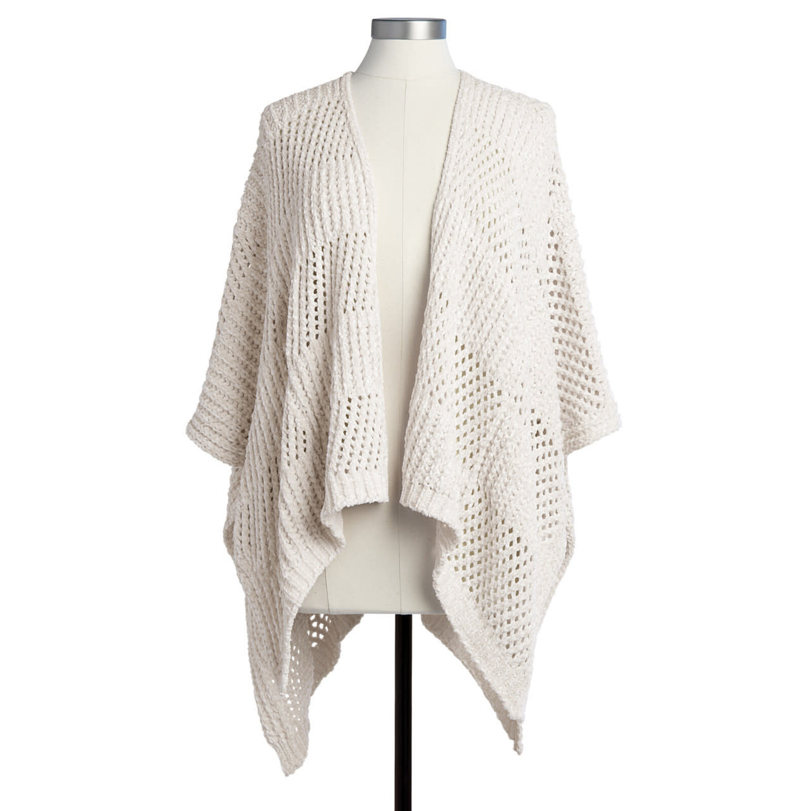 Demdaco Chenille Kimono - Cream   1004290207 loading=