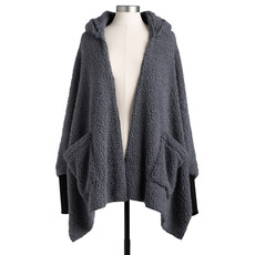 Demdaco Sherpa Hooded Wrap with Cuffs