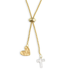 Demdaco Lariat Charm Necklace