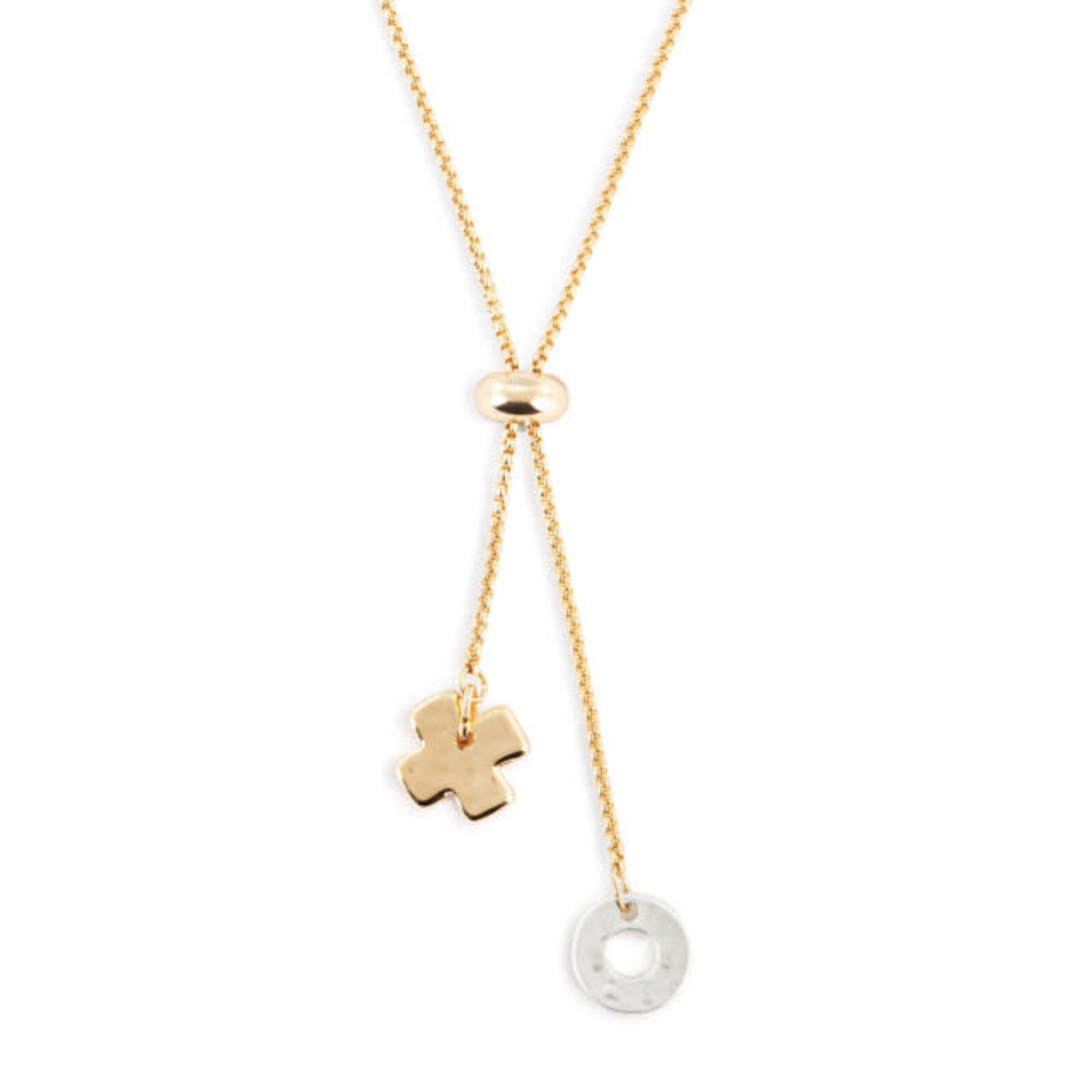 Demdaco Lariat Charm Necklace loading=