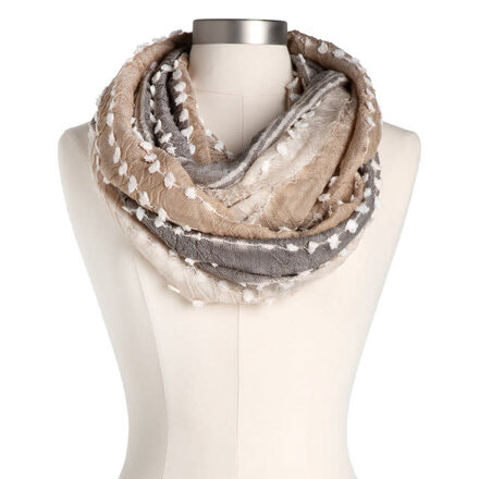 Demdaco Textured Infinity Scarf