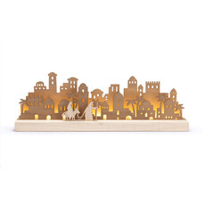 Demdaco Lighted Wood Christmas Journey Mantlescape   2020230315