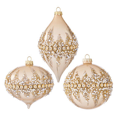 RAZ Imports Inc. 4" Beaded Ornament  4022874