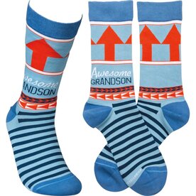 Primitives by Kathy Awesome Grandson Socks  105933