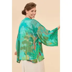Powder Secret Paradise Kimono Jacket   PKJ49
