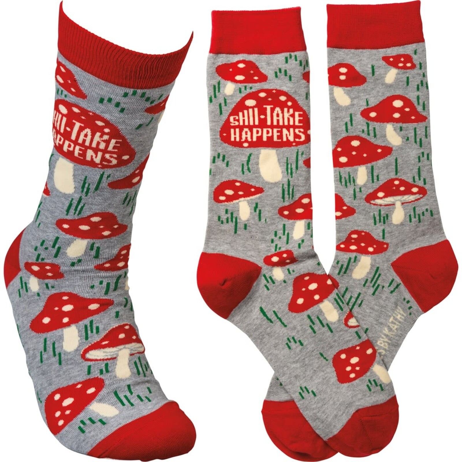 Primitives by Kathy Shiitake Happens Socks     105094 loading=