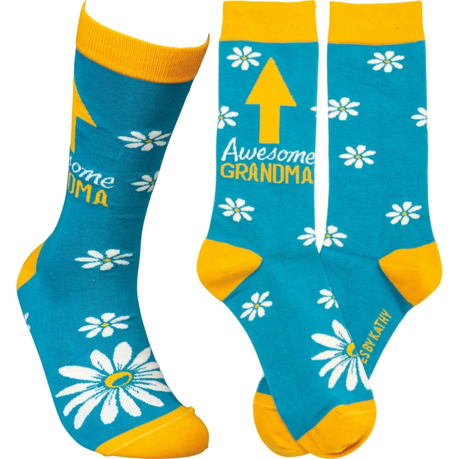 Primitives by Kathy Awesome Grandma Socks  105920 loading=
