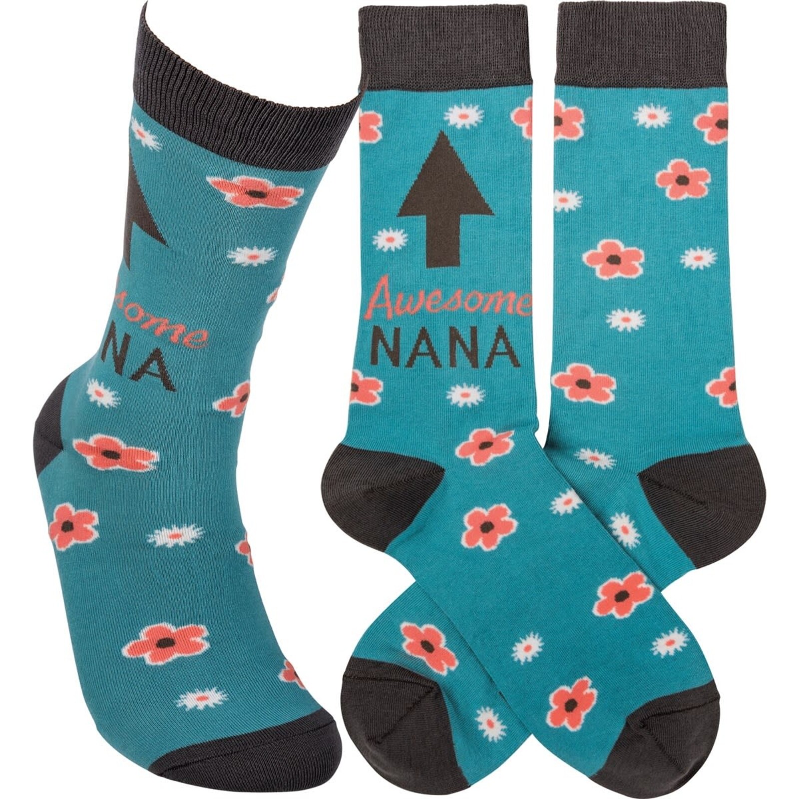 Primitives by Kathy Awesome Nana Socks    109599 loading=