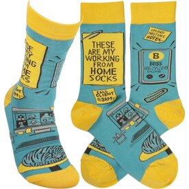 Primitives by Kathy My Working From Home Socks   109628