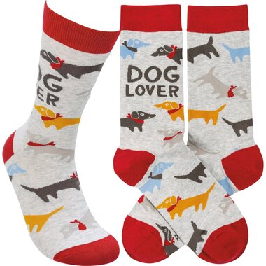 Primitives by Kathy Dog Lover Socks     113731