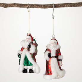 Sullivans RED SANTA ORNAMENT  OR10722