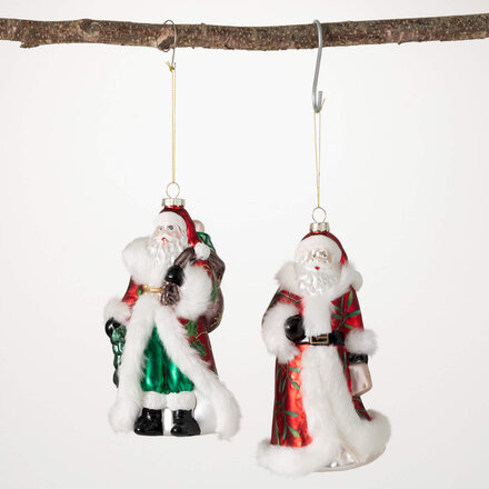 Sullivans RED SANTA ORNAMENT  OR10722