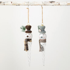 Sullivans SNOWMAN FINIAL ORNAMENT  OR10081